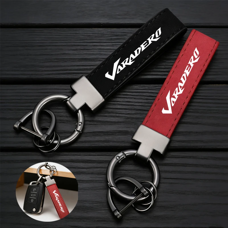 

Для мотоциклов Honda Varadero XL1000, XL125, XL1000V, XL125V: роскошный брелок для ключей из замши и кожи для мужчин и женщин