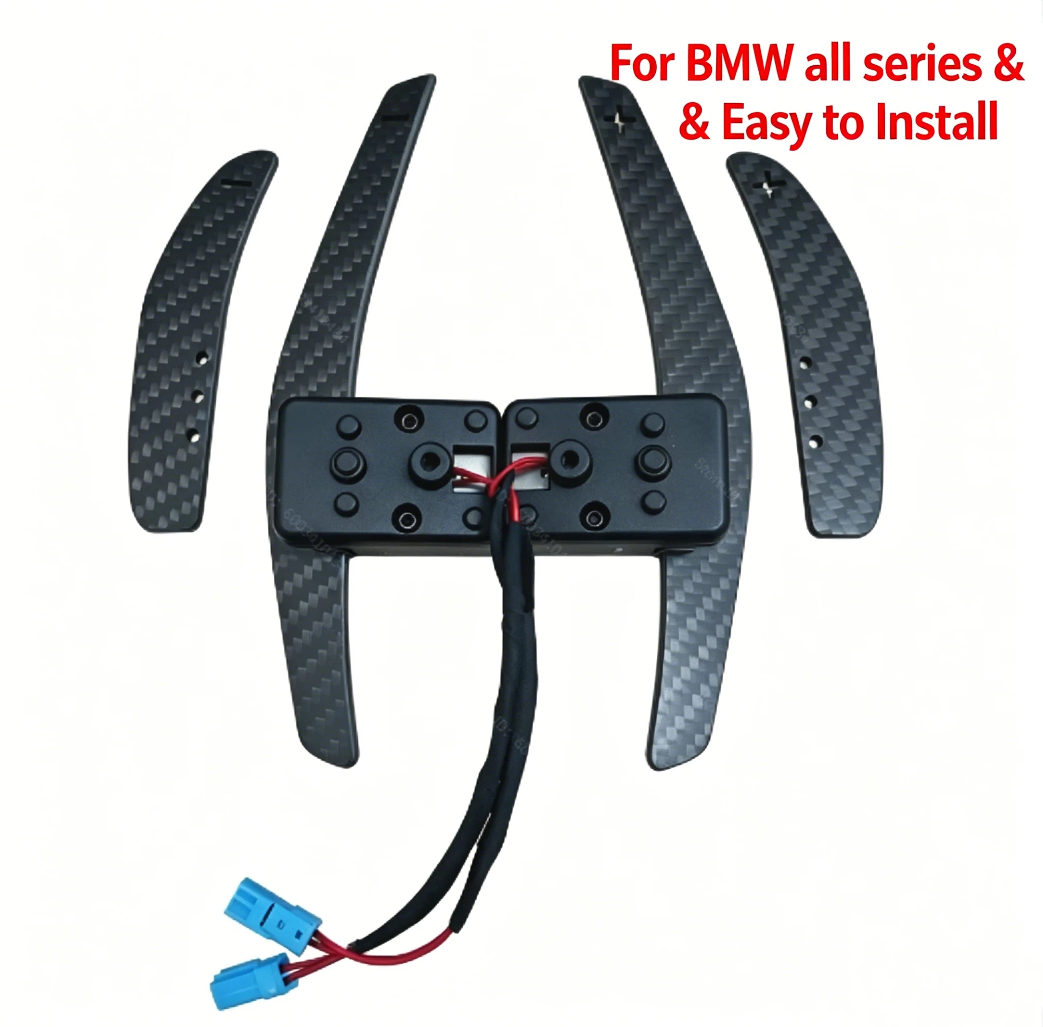 Carbon Fiber Magnetic Shift Paddles For BMW 3 4 5 6 7 Series F30 F10 F02 2010-2023 Steering Wheel Accessories