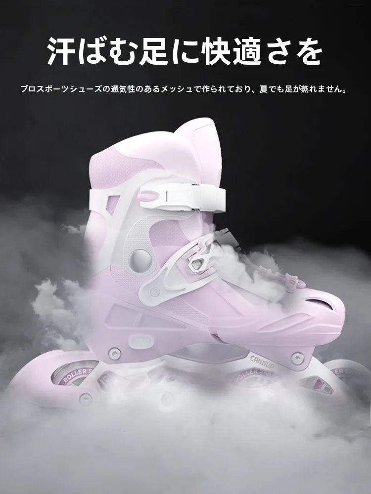 children's-roller-skates-boys-girls-skate-shoes-aluminum-alloy-frame-non-stick-foot-design-for-kids-to-adult-double-row-four