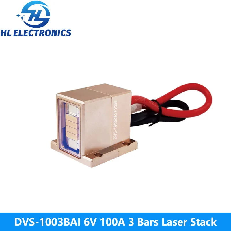 

DVS-1003BAI 6V 100A 3Bars 300W 808nm Laser Stack for Hair Removal