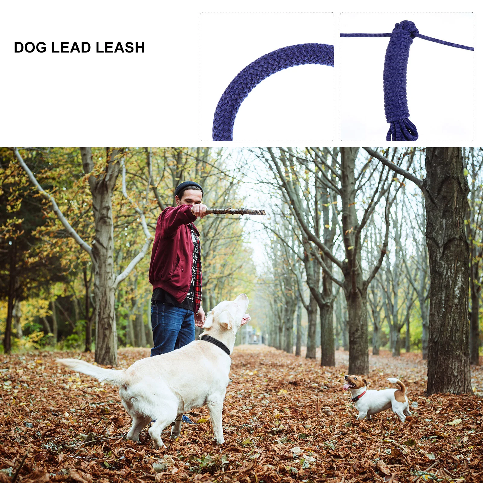 

10 Meter Super Long Dog Leash Thick Strong Rope for Outdoor Walking Training Large Pet Lead Leash Durable Bite Resistant