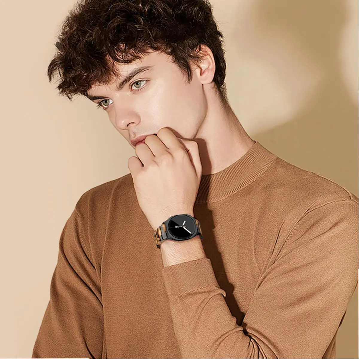 Armband kompatibel mit Samsung Galaxy Watch 9 8 44mm 40mm, Harzarmband für Samsung Galaxy Watch 8 Classic 46mm Damenarmbänder – Detail 7
