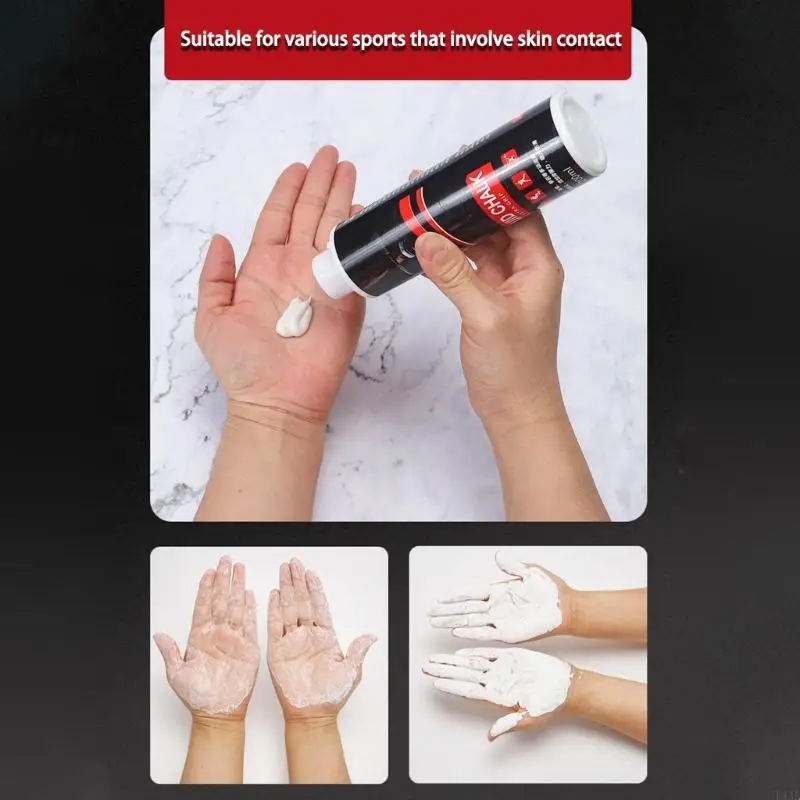 Comfortable Grip Liquid Magnesiums Powder Absorbs Sweats for Better Control 