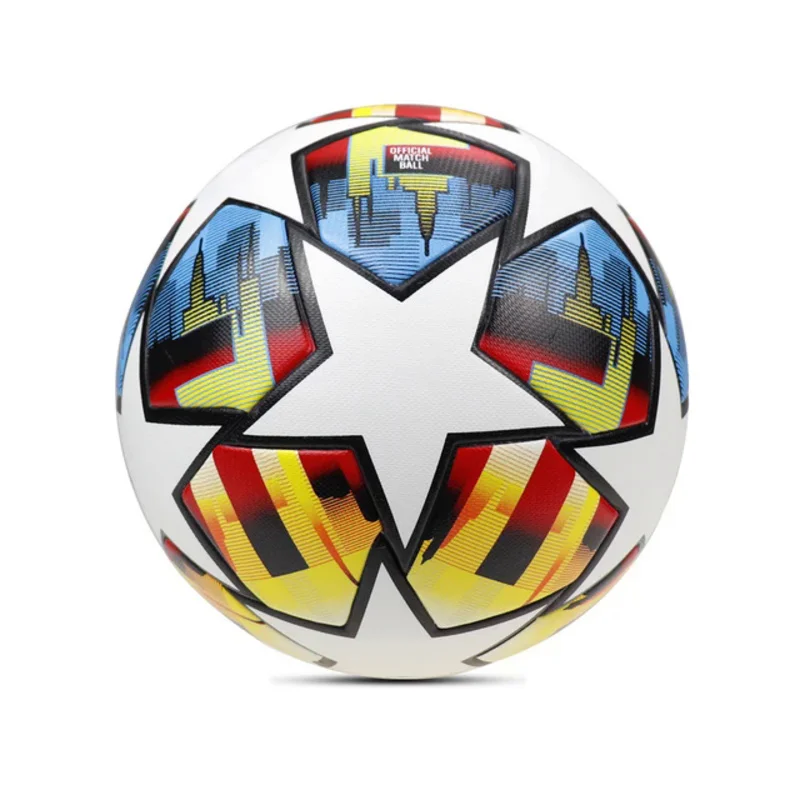 Newest soccer football footy training ball Size 5 PU Indoor football Match ball outdoor football for men women