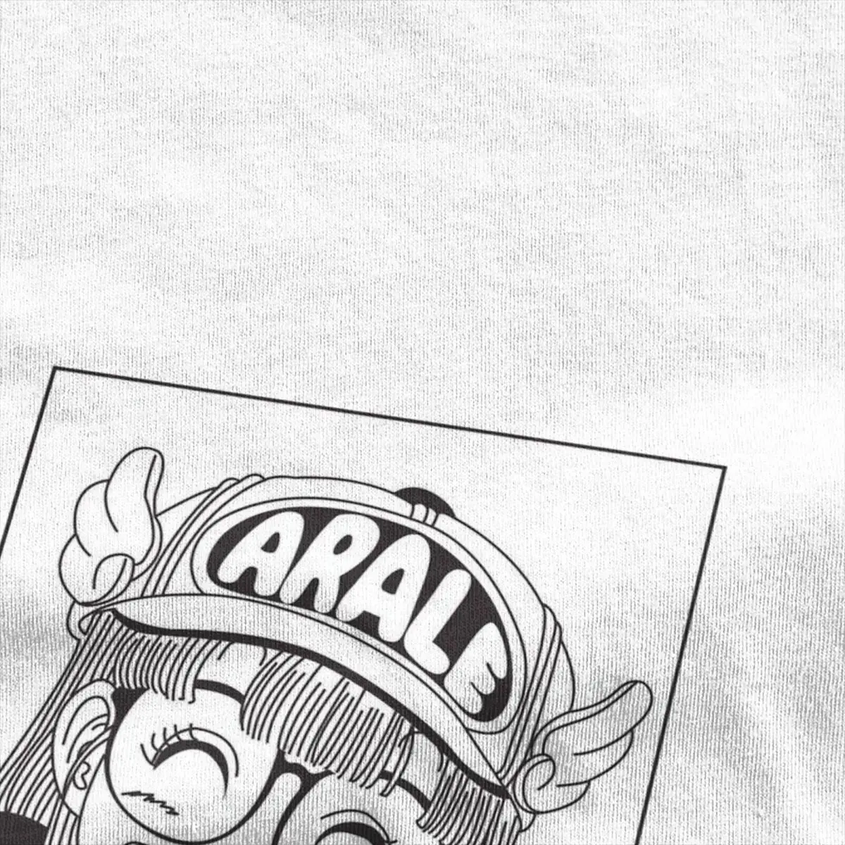 Funny Arale Is Love T-Shirt For Men Women 100%Cotton Short Sleeve Dr Slump Anime O-neck Summer TopsTops