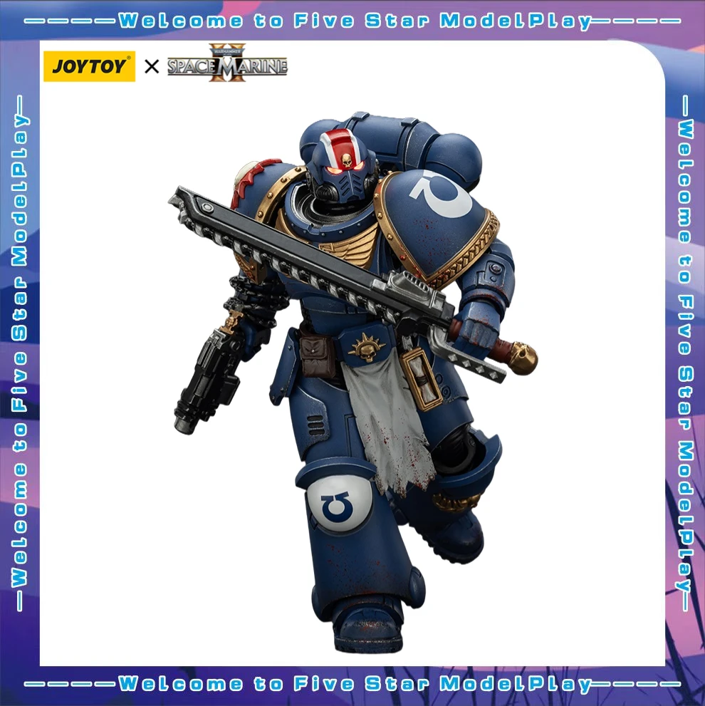 

【FS】 JOYTOY Warhammer 40K Ultramarines Lieutenant Titus-Collectors Edition 1/18 scale Figures Model Toys Gifts Collection