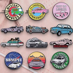 Cartoon Lapel Pin Small Car Jewelry Decoration Brooch Perfect Gift For Friends And Family Holiday Clothing Lapel Pin Accessories