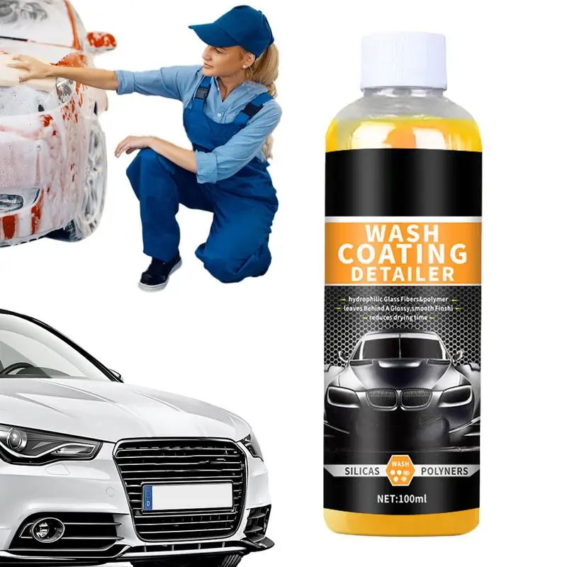 Car Washing Quick Dry Car Wash Coating Detailer 100ml Multi-purpose Wipe Quick Detailer Safe For Detailer Safe car tools