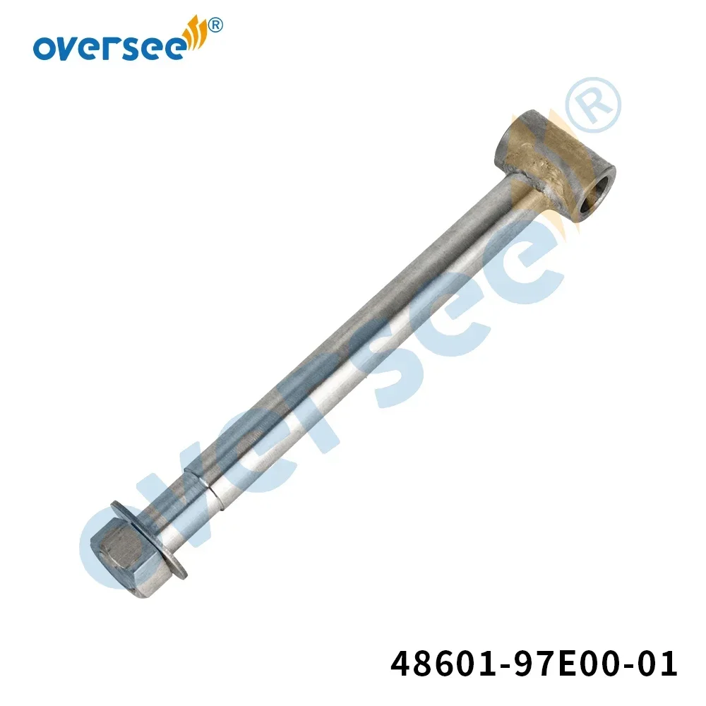 48601-97E01 Piston Rod Assy with End Cap For Suzuki Outboard Motor DT40 DF40 DF50 Power Trim Tilt Assy with Seals 48601-97E00
