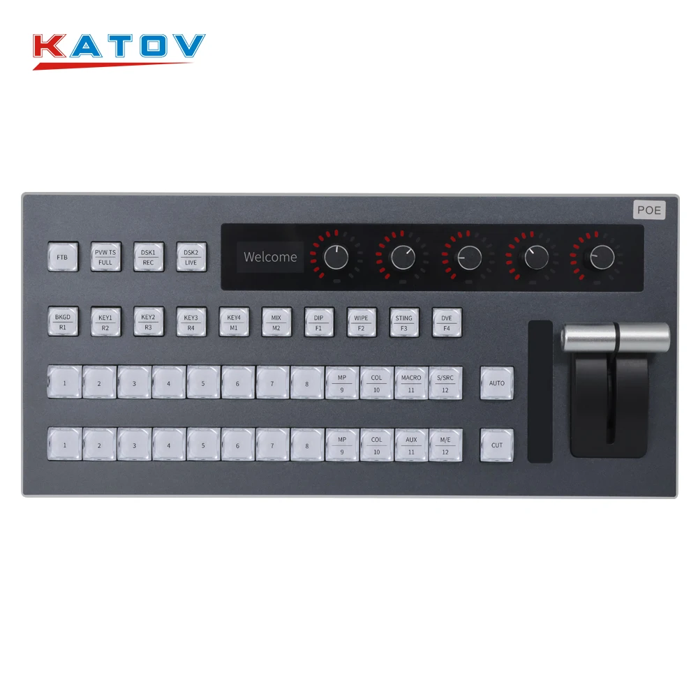 

KATO blackmagic atm video mixeur live streaming video switcher blackmagic atem television studio usb blackmagic atem switcher