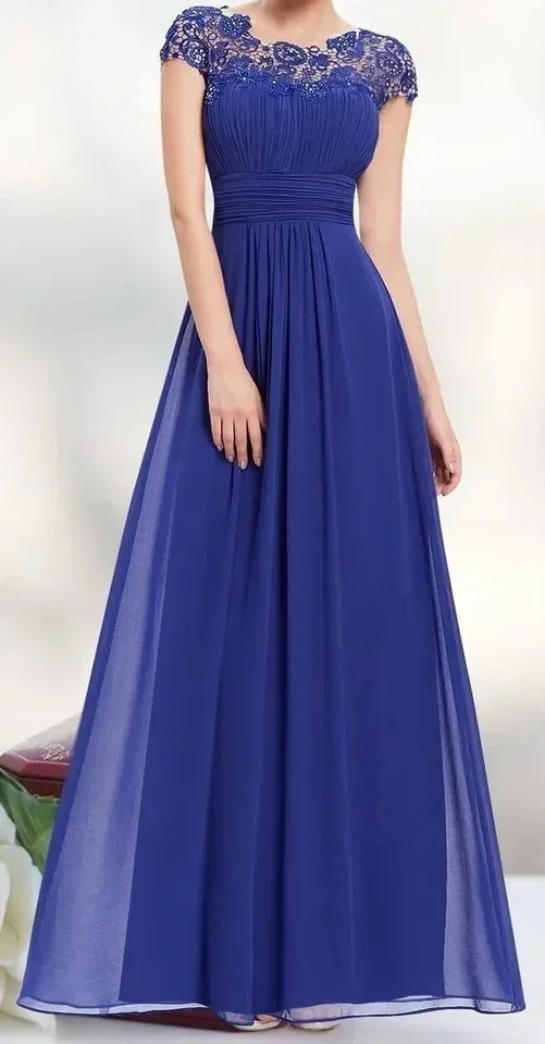 ชุดเดรสยาวสำหรับงานปาร์ตี้ ผู้หญิง ชุดเดรสลูกไม้กลางคืน เซ็กซี่ ผ้าชีฟอง เอวสูง เหมาะสำหรับเต้นรำ งานแต่งงาน งานพรอม ชุดเพื่อนเจ้าสาว ชุดเดรสยาวสไตล์ Y2k ชุดเดรสฤดูร้อน