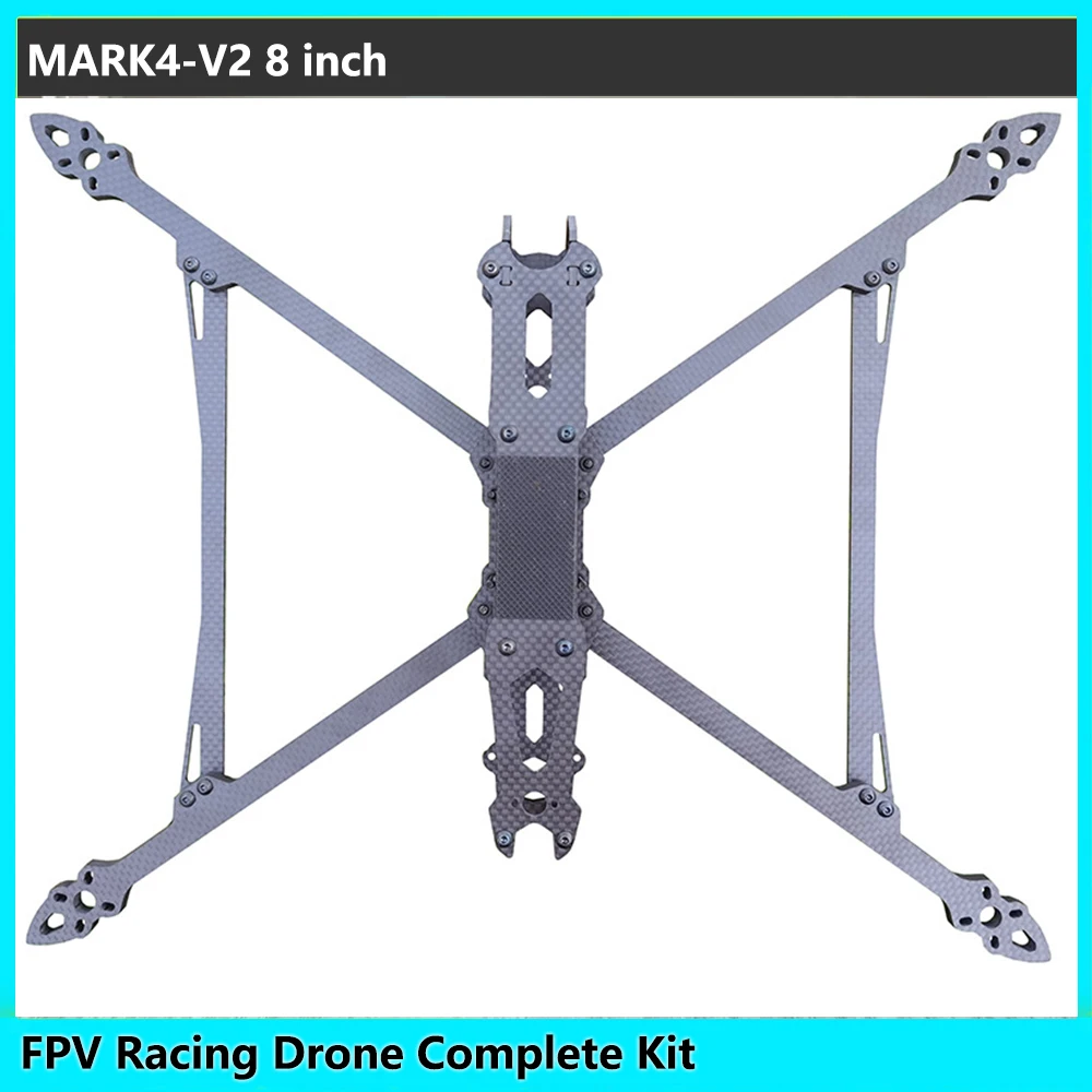 Mark4 V2 8inch 367mm Arm FPV Racing Drone Quadcopter Freestyle Frame Kit