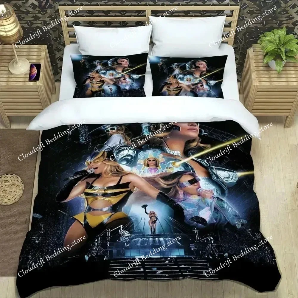 

Duvet Cover Beyoncé Giselle Knowles Pillowcase Bedding Set Adult Boys Girls Bedroom Decoration Single Double Large Size026