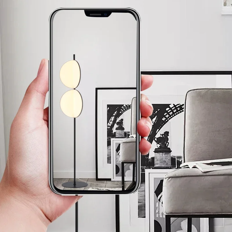 Postmodern Rotatable Blades LED Floor Lamp, Designer Simples Standing Table Light, Sala de estar, Estudo, Quarto, Home Decor Fixture