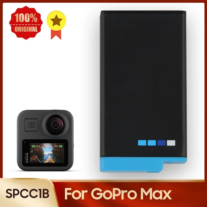 

Rechargeable Battery SPCC1B For GoPro Max 601-026762-000 High Quality Spare Batteries 1600mAh