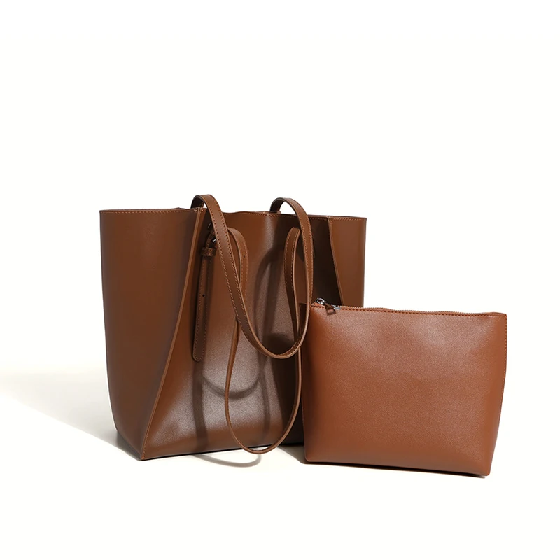 Casual Soft Women Tote Bag New Large Capacity Simple Hand Bag For Ladies Designer Luxur Shoulder Bag Fashion Women's Bags