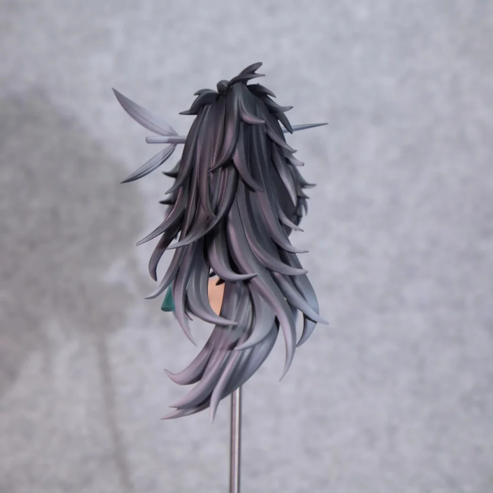 หัวตุ๊กตา BJD แบบ Wuthering Waves งานแฮนด์เมด สำหรับ OB11 OB22 พร้อมแผ่นผม ทาสี ถอดประกอบได้ ของเล่น โมเดลคอสเพลย์