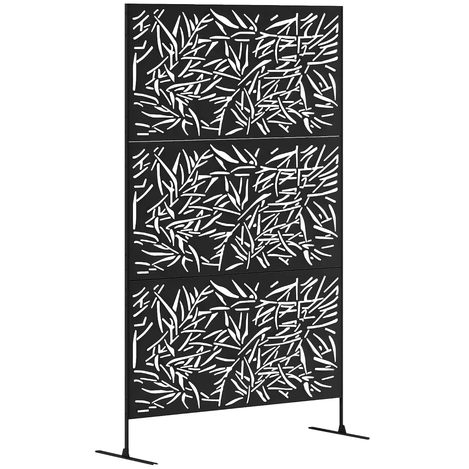 Metal Outdoor Privacy Screen Stand 78