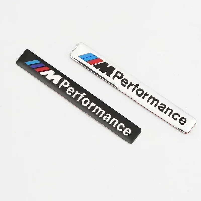 

1PCS Car Decal Logo Badge Auto Accessories Sticker M Power Performance For BMW M 1 3 4 5 6 7 Series Z M3 M5 M6 Mline Emblem