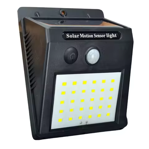Solar Sensor Lights Outdoor 30 LED Wireless Waterproof Security Solar Motion Sensor Wall Lights for Fence Patio Deck Yard Garden