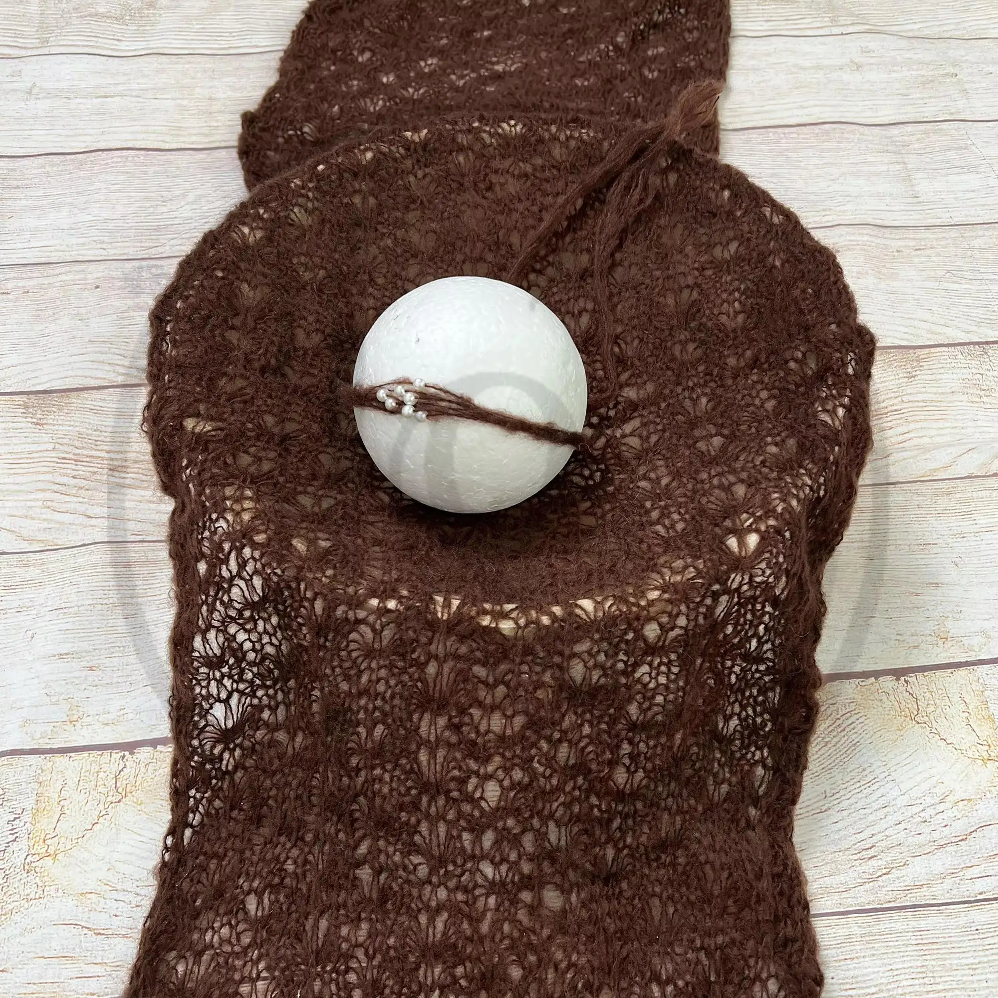 دون وجودي الوليد التصوير الدعائم التفاف عقال 2 قطعة مجموعة اكسسوارات الطفل صورة تبادل لاطلاق النار الدعائم بطانية لاستوديو الطفل #4