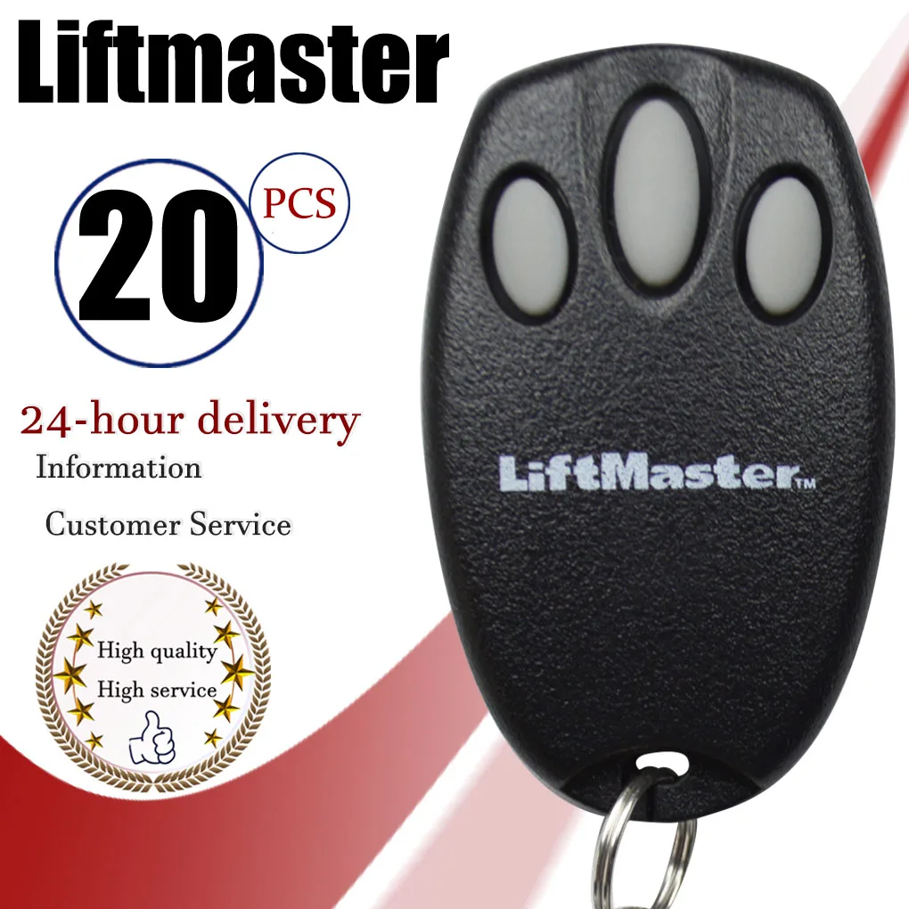 Liftmaster 20PCS Chamberlain 94335E 1A5639-7 D-66793 433.92MHz пульт дистанционного управления гаражной дверью 84335E дверной клавиатурой