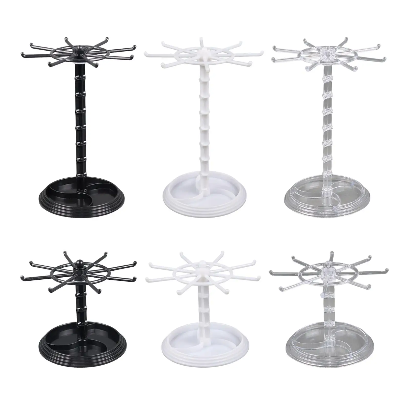 Necklace Holder Jewelry Tree Stand Jewelry Holder for Hair Ties Bathroom