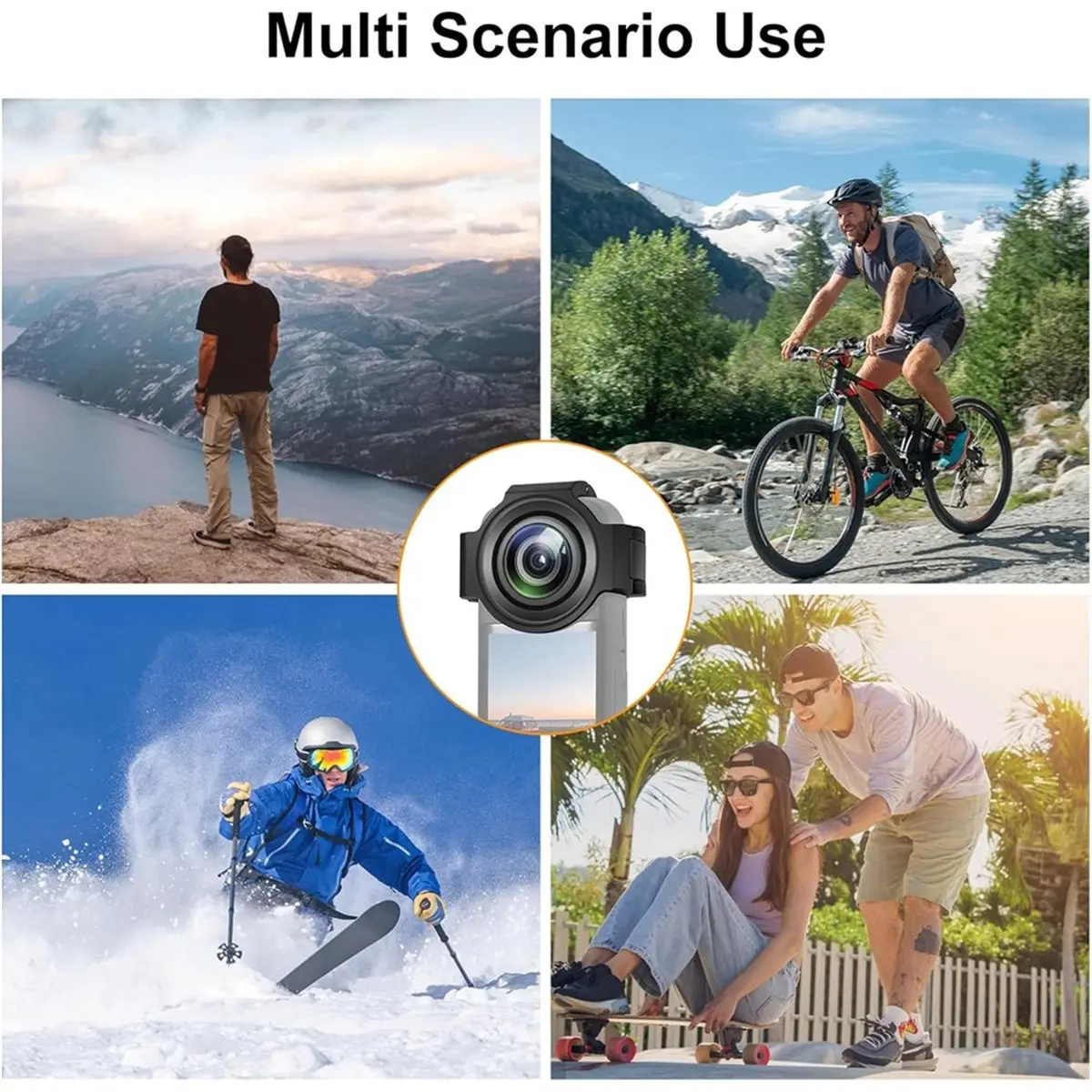 For X3 Lens Protector, Dual Lens Guards for X3 Protective Case Camera Accessories for X3
