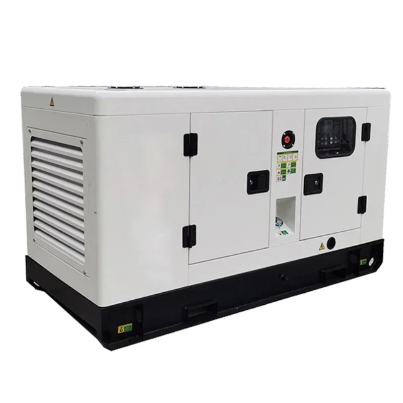 3 phase auto  20kw 30kw 50kw silent soundproof parking genset diesel electric generator 15kva 75kw