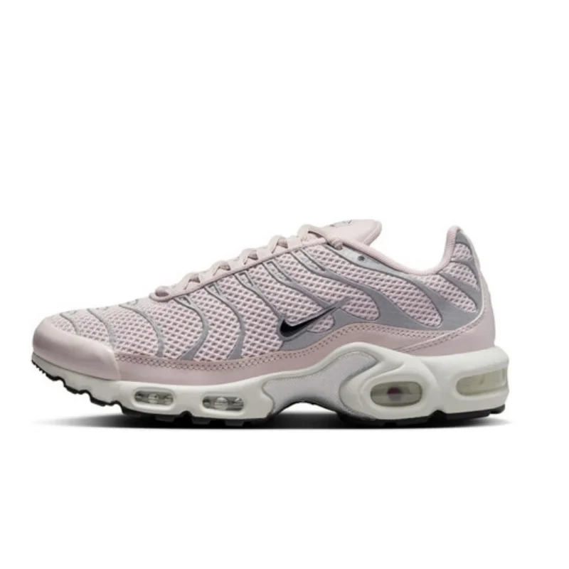 

Nike Large Cushioning Mesh Reflective Training Running Shoes for Men and Women, New Air Max Plus High Grip Comfortable Fitness Sports Running Shoes, Pink Fresh Style Versatile Fashion Casual Sports Shoes, Trendy Must-Have for Streetwear Fv8480-001
