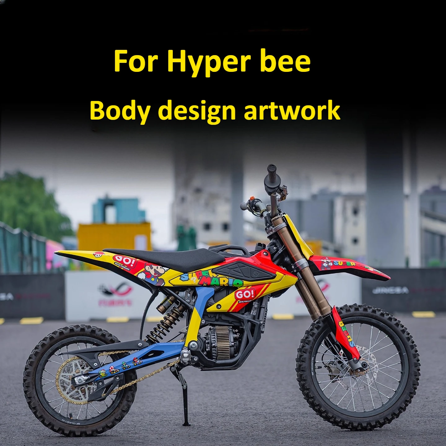 

Для Sur Hyper Bee графические наклейки для электрического велосипеда, украшения тела, защитная наклейка, пленка, модные наклейки, графика