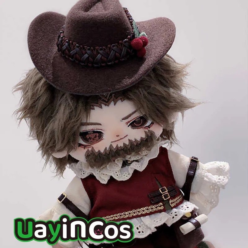 

20cm Doll Clothes Hunting Handsome Fairy Tale Shirt Pants Vest Shoes Hat Clothing Costume Suit Doll Anime Game Toy Kids Gifts