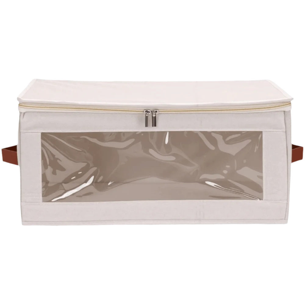 Foldable Filament Storage Box Water Proof Oxford Fabric Zipper Cover Closure 3D Printer Filament Storage Clear Front Window