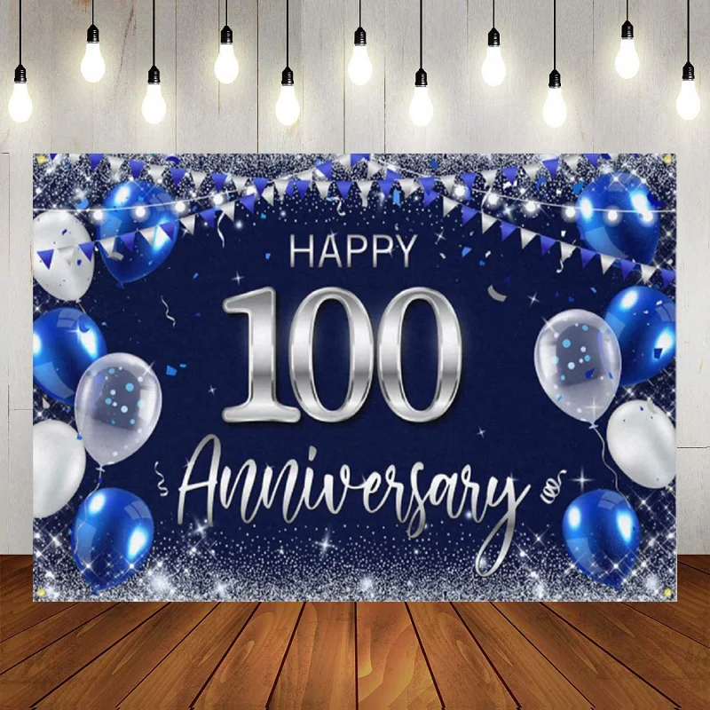 

Фотофон с изображением дня рождения 100 лет