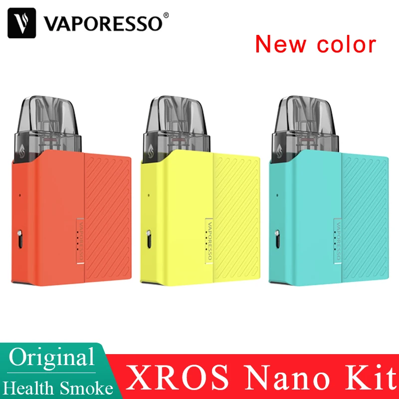الأصلي Vaporesso XROS نانو كيت 2 مللي خرطوشة 1000 مللي أمبير بطارية 0.8ohm شبكة جراب السجائر الإلكترونية نوع C MTL Vape Kit