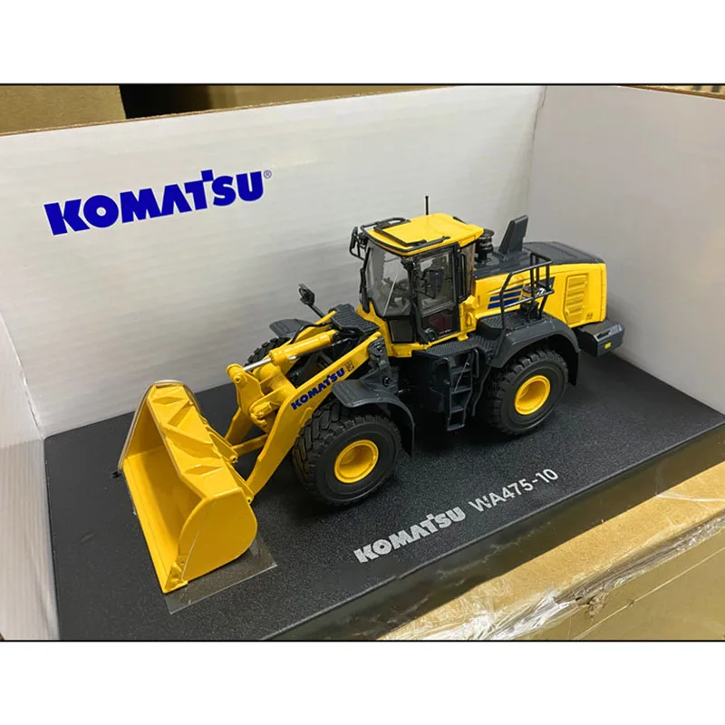 UH 1:50 Scale Komatsu WA475-10 Wheel Loader Forklift Alloy Engineering Model Collection