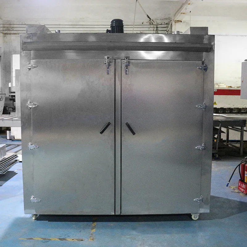 Food grade baking oven stainless steel baking double door fruit and vegetable dryer okra drying box large drying equipment