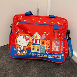 Sanrio Hello kitty Y2K Vintage Backpack Crossbody Shoulder Computer Travel Bags Backpacks Birthday Gift For Women Girls mochila