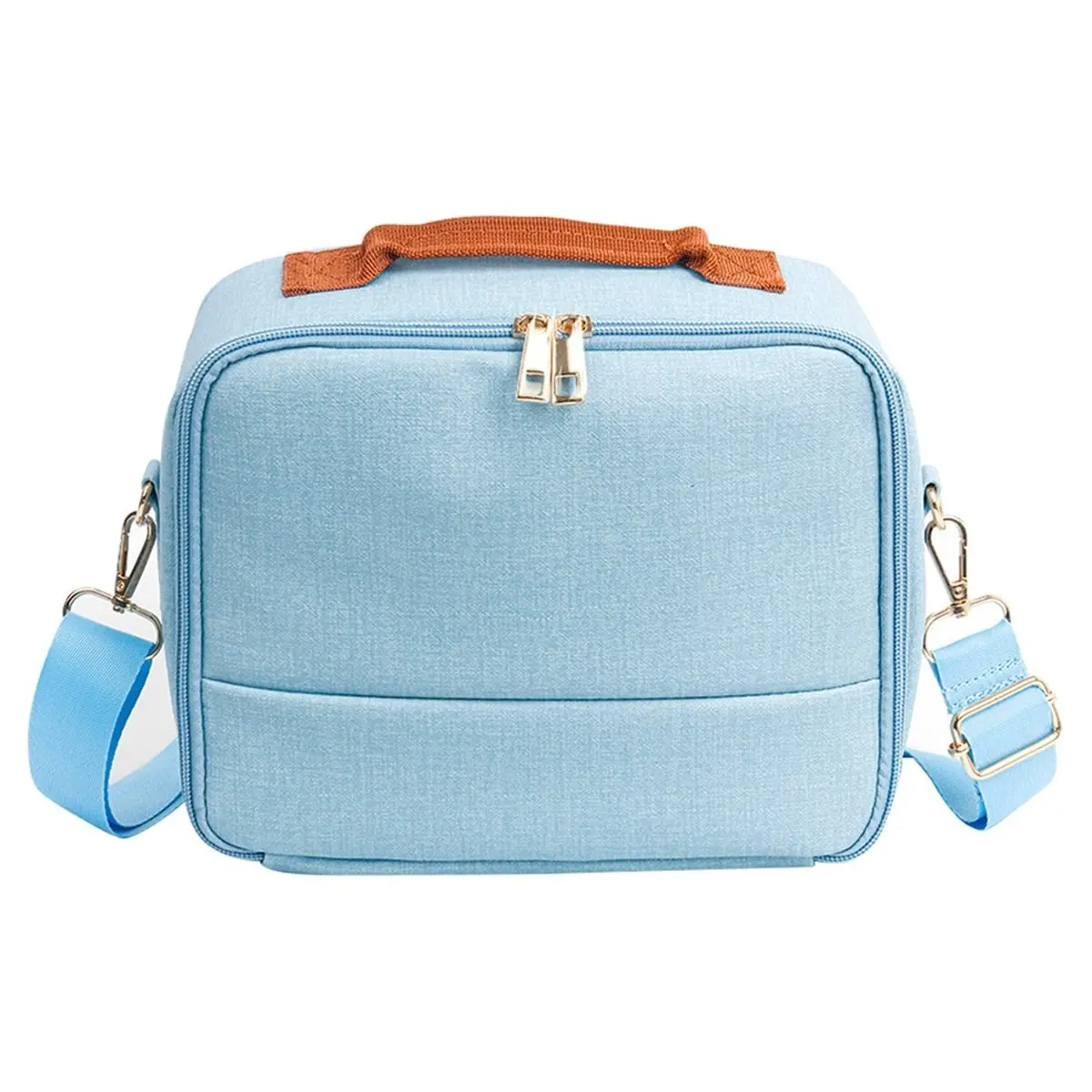 حقيبة كاميرا خارجية متعددة الوظائف للكاميرا حقيبة كتف مبطنة حقيبة كروس للكاميرا الرقمية باللون الأزرق
