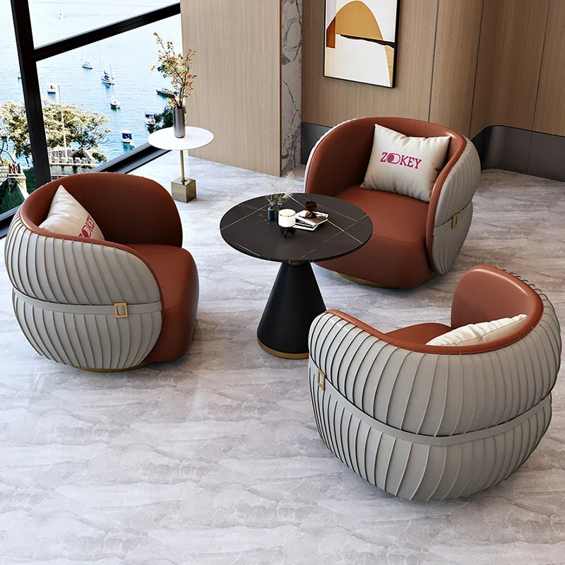 

Simple Nordic Salon Chair Modern Wooden Lounge Lazy Luxury Reading Chairs Armchair Salon Designer Sillones Nordic Furniture