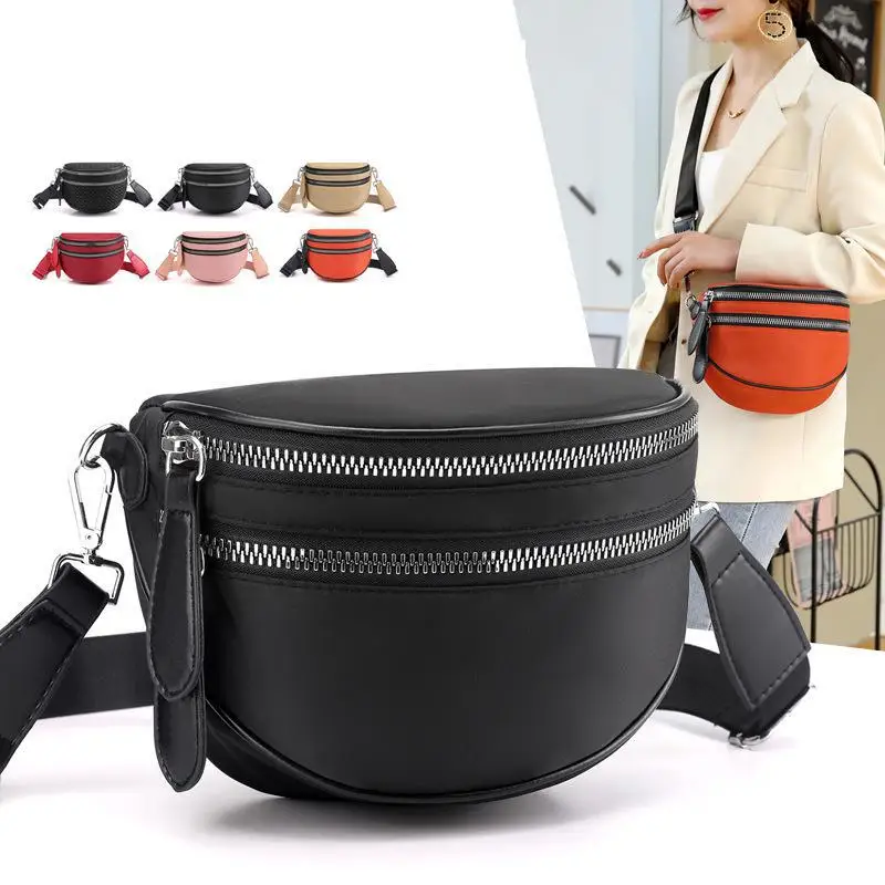 Fashion Mini Small Bag Women\'s Bag Saddle Bag Large-capacity Ladies One-shoulder Diagonal Bag Travel Mobile Phone Coin Pocket