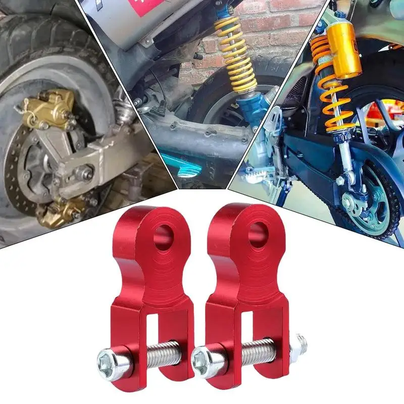 Motorcycle Shock Riser 2X Heightening Device Pad Heightening Device Pad Motorcycle Damping Device With Screws For Motorcycle