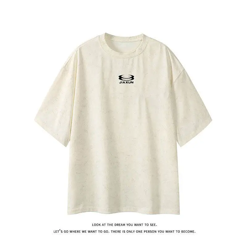 

Hip Hop Loose Mens Streetwear T-shirts Casual Classic 2025 Summer Short Sleeves T Shirt Black White Tshirt Tees Oversize 5XL