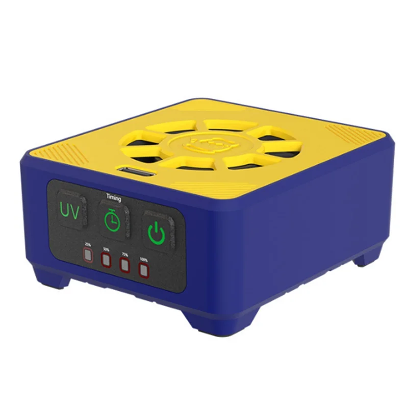 

AT21-CUV-3 Violent UV Curing Light High-Efficiency Smoke Extractor Fan For Phone Soldering Repair Smoke Remove Paste Oil Dry