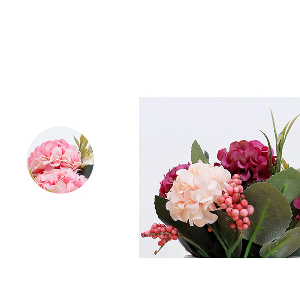 

Red Plastic Artificial Plants For Home Office Decor Simulation Plants Faux Leaves Simulation Grass Greenery