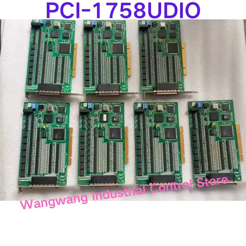 Second-hand test OK , PCI-1758UDIO Acquisition Card Isolated Digital Input/Output Card