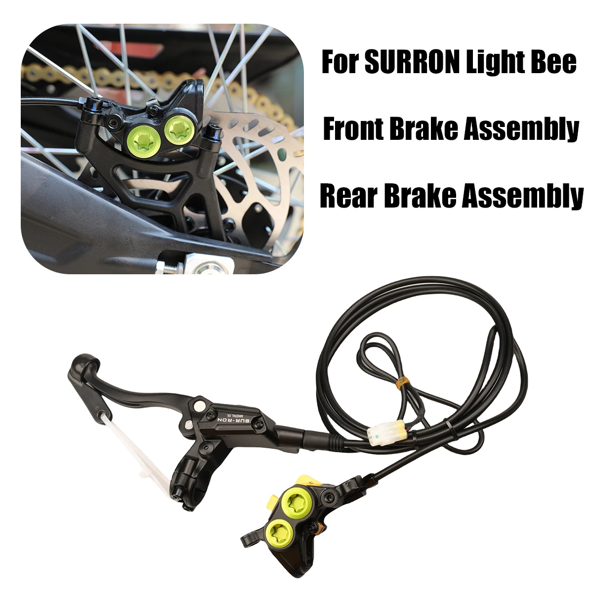 

Electric Motorcycles Original Brake System Parts Brake Pump Dirt bike Accessories For SURRON Light Bee X For Segway X260