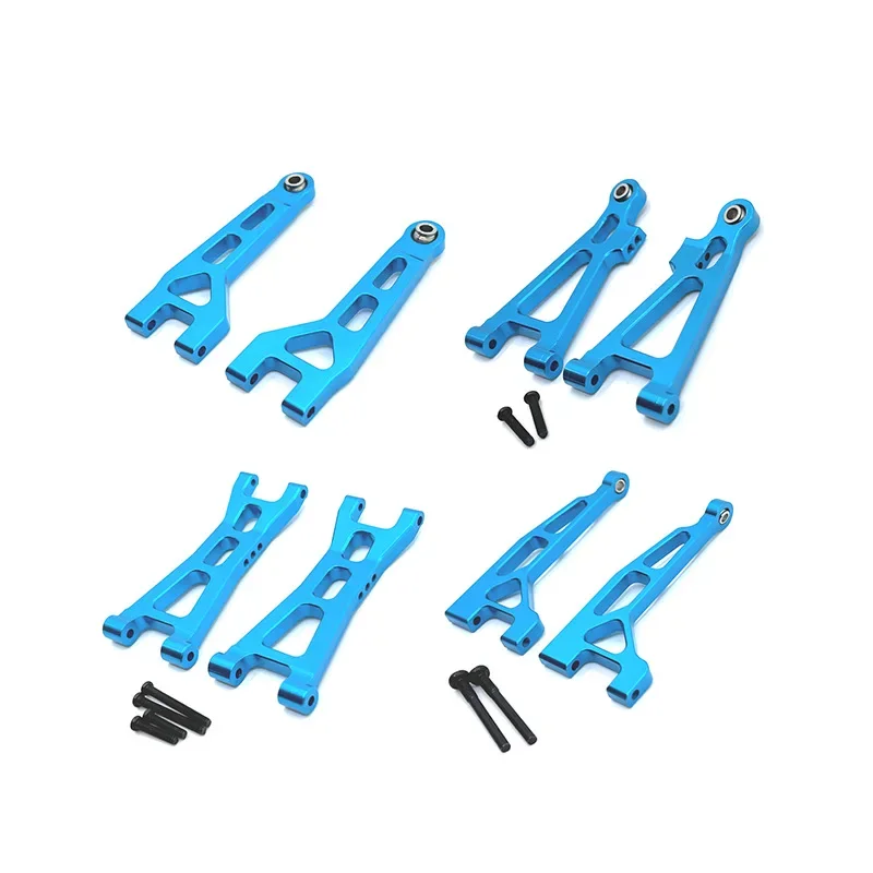 Front and Rear Swing Arms for MJX 16207 16208 16209 16210 H16 Rc Model Car Accessories Metal Upgrade Parts