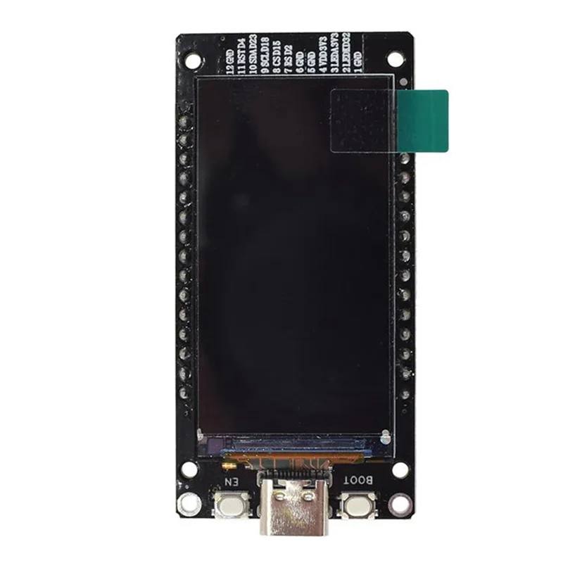 

B04C-ESP32 Макетная плата 1,9-дюймового ЖК-экрана Макетная плата Wi-Fi и Bluetooth Type-C для Arduino Micropython