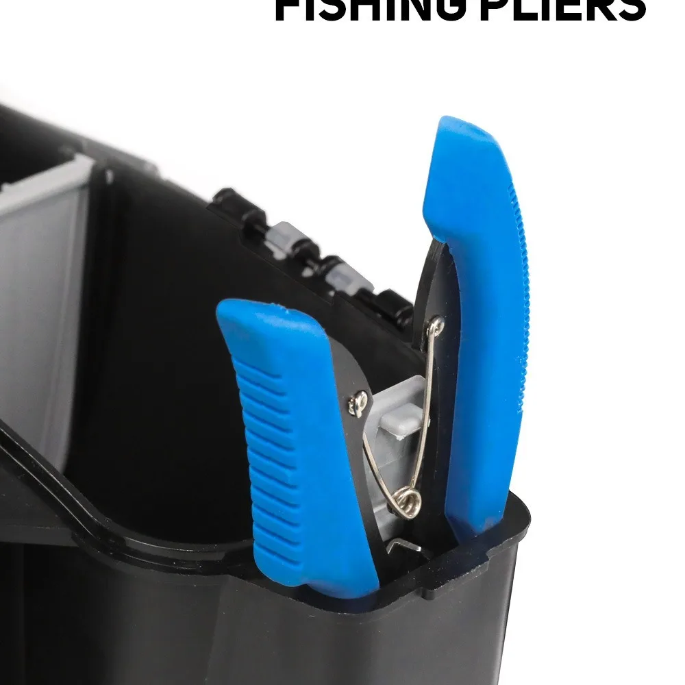 المحمولة الحاويات صندوق معالجة الصيد حالة الصيد السنانير الصيد إغراء حامل ملحقات صندوق تخزين صندوق معدات صيد الأسماك #3